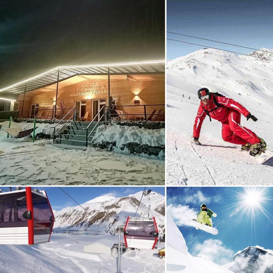 Hotel Tornisa Kazbegi ภายนอก รูปภาพ